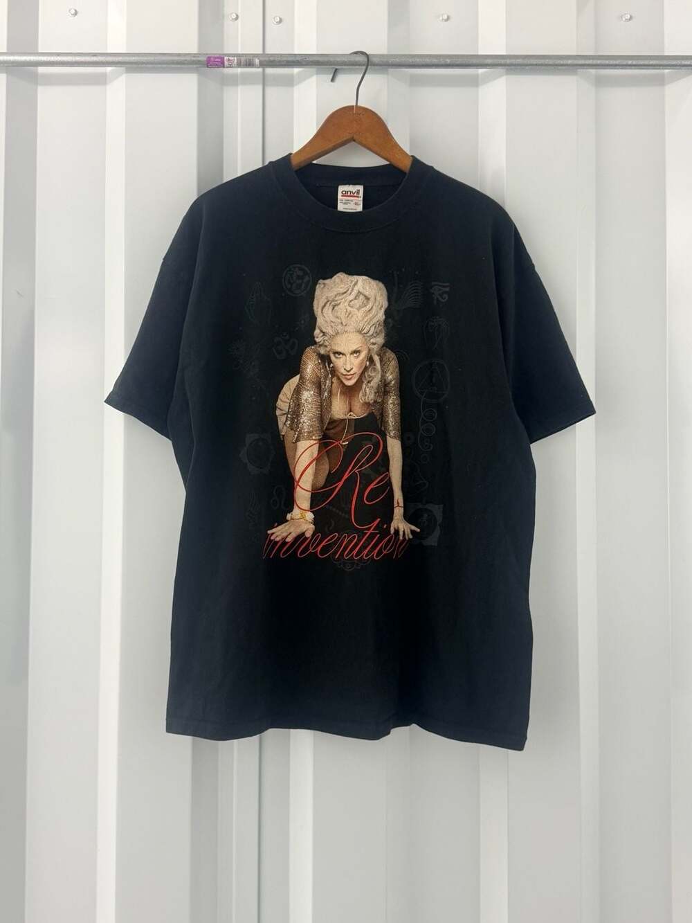 Vintage 2004 Madonna Re Invention World Tour Concert Shirt Anvil Tag XL